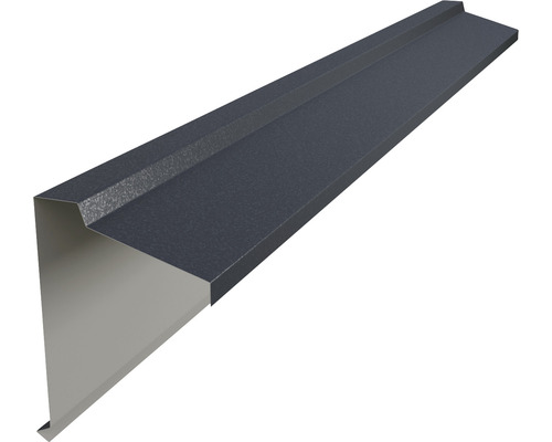 Hřebenáč pultový Click Precit Roof 2000x120x0,5 mm Střešní okrajový profil z kovu