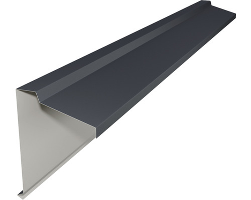Hřebenáč pultový Click Precit Roof 2000x120x0,5 mm Střešní okrajový profil z kovu