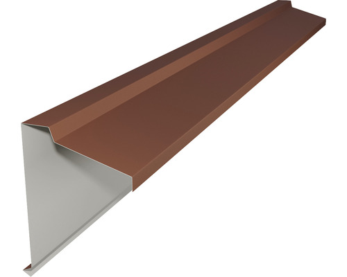 Hřebenáč pultový Click Precit Roof 2000x120x0,5 mm Střešní úhelníkový profil z kovu