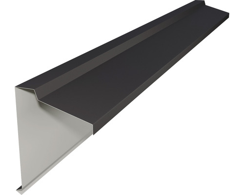 Hřebenáč pultový Click Precit Roof 2000x120x0,5 mm Střešní okrajový profil z kovu