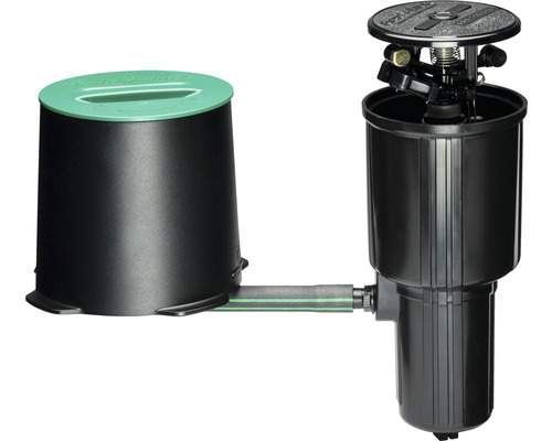 Zavlažovač se skříní pro zavlažování zahrady