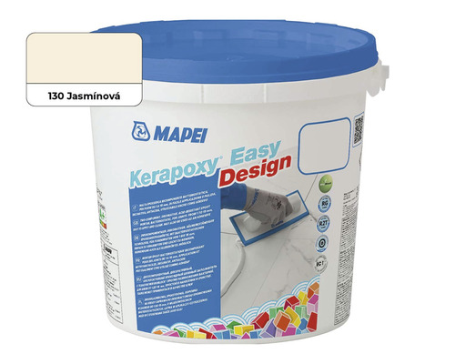 Spárovací hmota Mapei Kerapoxy Easy Design 130 jasmínová 3 kg Kbelík epoxidové malty a lepidla Kerapoxy Easy Design