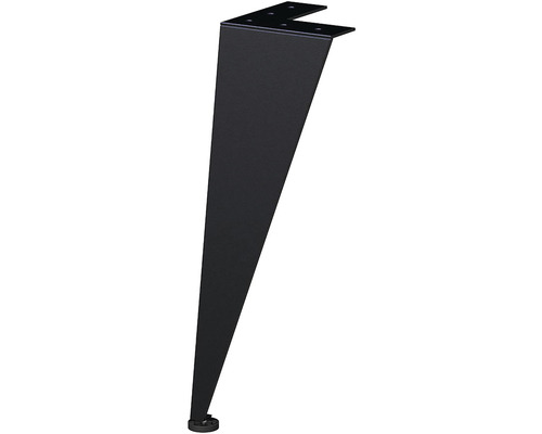 Noha ke koupelnovým skříňkám Intedoor LUXE 26,6 cm černá mat