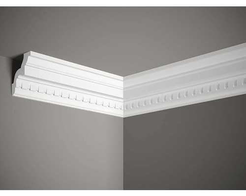 Stropní lišta MDA002 Profoam bílá, Mardom 240 x 8,6 x 8,2 cm