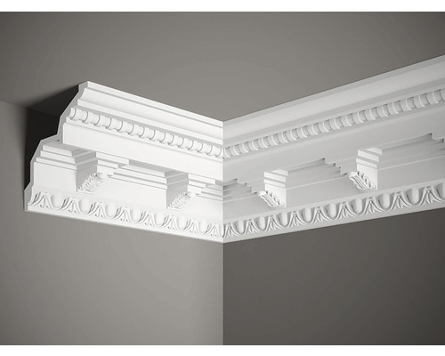 Stropní lišta MDA067 Profoam bílá, Mardom 240 x 13,3 x 13,7 cm