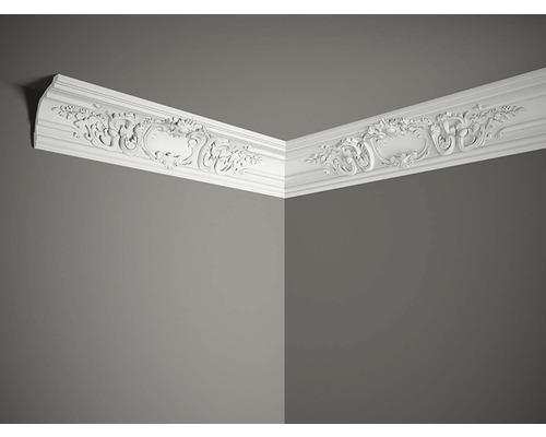 Stropní lišta MDA109 Profoam bílá, Mardom 240 x 17,1 x 17,8 cm