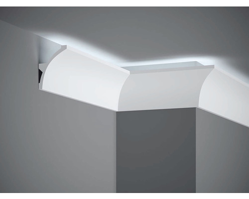 Stropní lišta MDB080 Profoam bílá, Mardom 240 x 8 x 6 cm