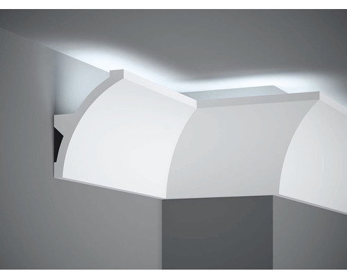 Stropní lišta MDB101 Profoam bílá, Mardom 240 x 14 x 10,6 cm
