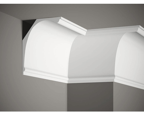 Stropní lišta MDB103 Profoam bílá, Mardom 240 x 18 x 14,4 cm