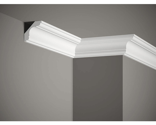 Stropní lišta MDB106 Profoam bílá, Mardom 240 x 5,7 x 5,7 cm