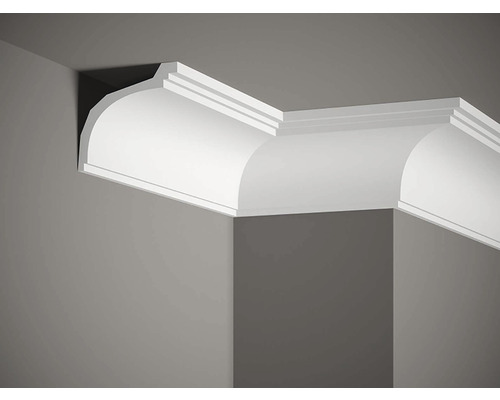 Stropní lišta MDB110 Profoam bílá, Mardom 240 x 9,2 x 10,6 cm