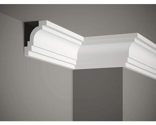 Stropní lišta MDB142 Profoam bílá, Mardom 240 x 9,9 x 7,6 cm
