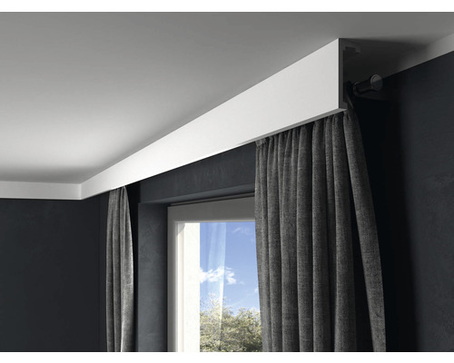 Garnýžová lišta QL026 Polyforce bílá, Mardom 240 x 10 x 4,1 cm