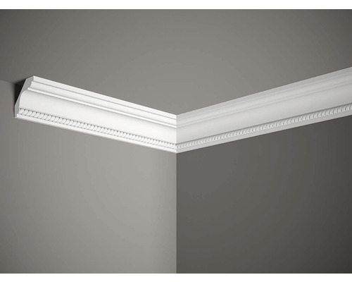 Stropní lišta MDA005F Flexible Profoam bílá, Mardom 235 x 5,5 x 6,5 cm