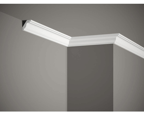 Stropní lišta MDB135F Flexible Profoam bílá, Mardom 235 x 3,2 x 3,2 cm Stropní lišta MDB135F Flexible Profoam bílá, Mardom 235 x 3,2 x 3,2 cm
