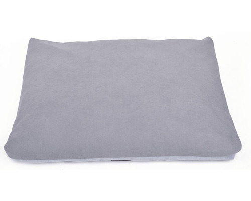 Šedý dekorační polštář
