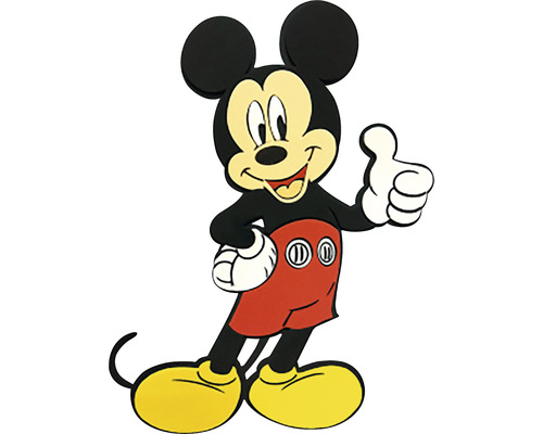 Samolepicí pěnová dekorace Mickey 21 x 27 cm