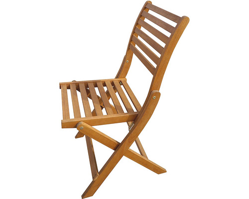 Skládací dřevěná židle pro venkovní použití