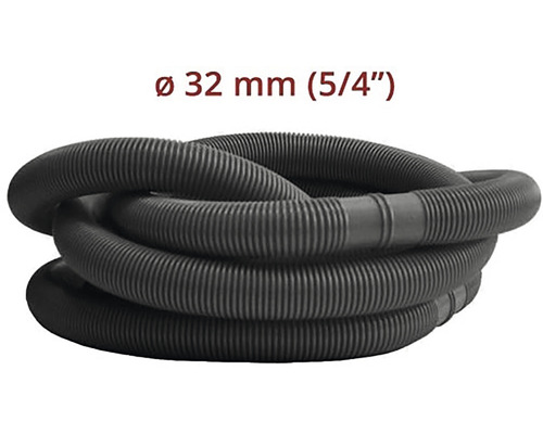 Hadicí o průměru 32 milimetrů