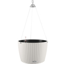 Závěsný květináč se zavlažovacím systémem a ukazatelem teploty