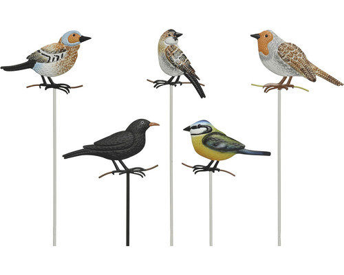 Zápich pták 89 cm, různé druhy