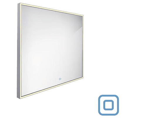 LED zrcadlo do koupelny Nimco 70x70 cm s dotykovým senzorem ZP 13077V