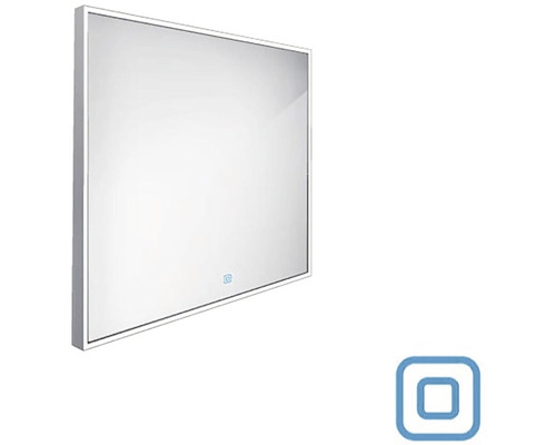 LED zrcadlo do koupelny s osvětlením Nimco 60 x 60 cm s dotykovým senzorem ZP 13066V