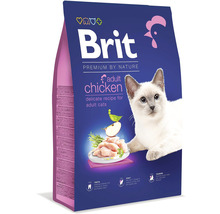 Granule pro kočky Brit Premium by Nature Cat Adult Chicken 8 kg kuřecí-thumb-0