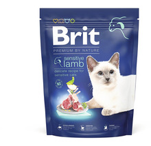 Brit Premium Sensitive Lamb balení krmiva pro kočky