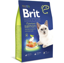 Granule pro kočky Brit Premium by Nature Cat Sterilised Salmon 8 kg-thumb-0