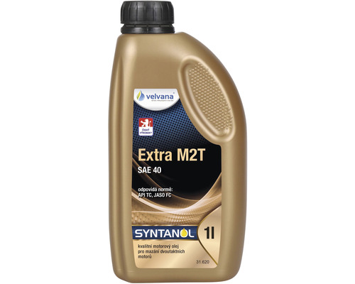 Motorový olej Velvana Syntanol Extra M2T SAE 40 1 l Jeden litr motorového oleje Velvana Extra M2T SAE 40 v lahvi