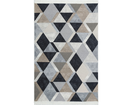 Kusový oboustranný koberec Arya 10 beige/black 120x180 cm