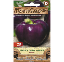 Semena papriky Moravo Seed Loran pro fóliovníky