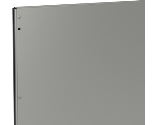 Panel paket Mini pro vyvýšený záhon Biohort DaVinci 0,5 m šedý křemen 1 ks Detail šedého povrchu nábytku s kováním
