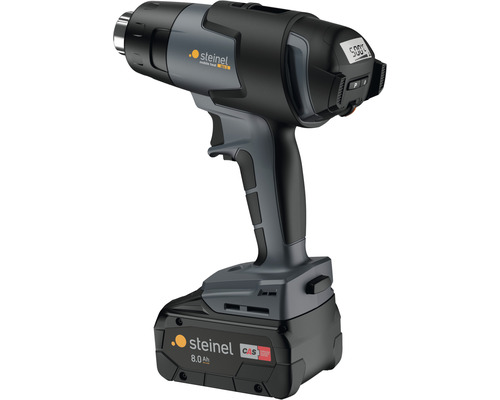 Akumulátorová horkovzdušná pistole Steinel s digitálním displejem