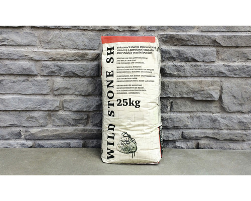 Balení spárovací hmoty na kámen a cihly 25 kg