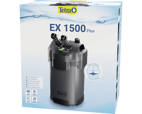 Sada vnějšího filtru pro akvária Tetra EX 1500 Plus v krabici