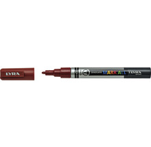 Akrylový popisovač LYRA hnědý 1 mm