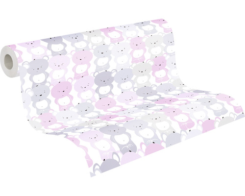 Role tapety se vzorem medvěda do dětského pokoje