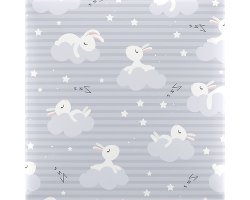 Tapeta s králíky, mraky a hvězdami