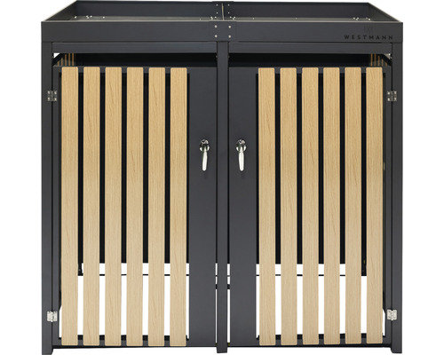 Westmann box na popelnice pro dvě popelnice