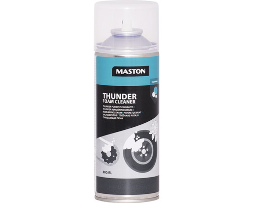 Pěnový čistič Maston Sprej Thunder průhledný 400 ml Maston Thunder čisticí pěna ve spreji o objemu 400 mililitrů