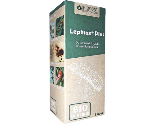 Ochrana rostlin proti housenkám škůdců Lepinox Plus 3x10 g