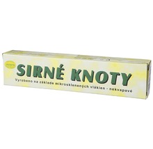 Balení sirných knotů pro hubení škůdců
