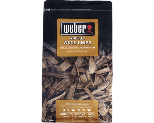 Dřevěné udicí lupínky Weber® Whiskey 700 g