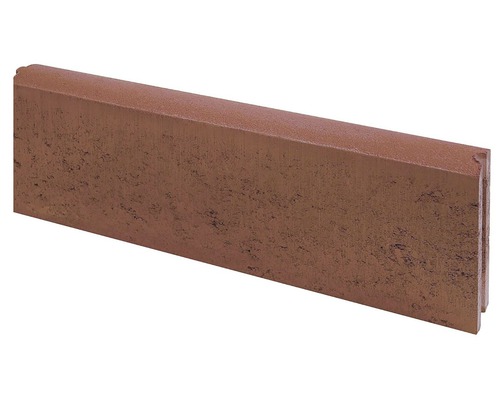 Obrubník betonový zahradní 100 x 20 x 5 cm červená Obrubník betonový zahradní 100 x 20 x 5 cm červená
