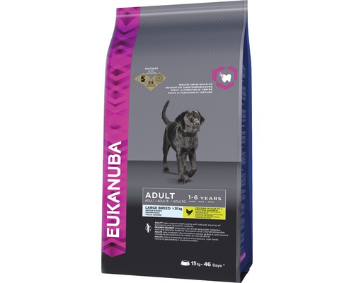 Eukanuba Adult suché krmivo pro psy velkých plemen od 25 kilogramů