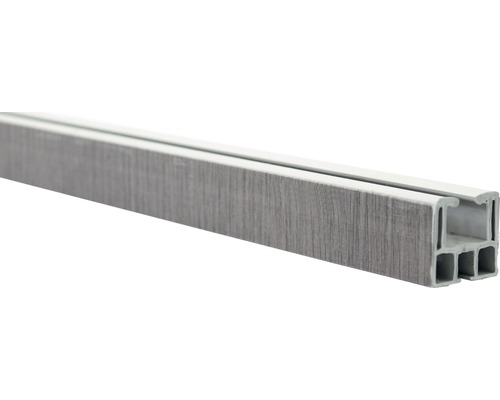 Plastový profil s dřevěným vzhledem pro interiér