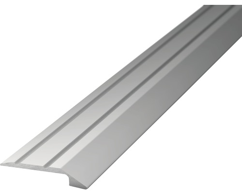 ALU samolepící ukončovací profil stříbrný 4-5 x 30 mm, 2,7 m Hliníkový přechodový profil pro podlahové krytiny