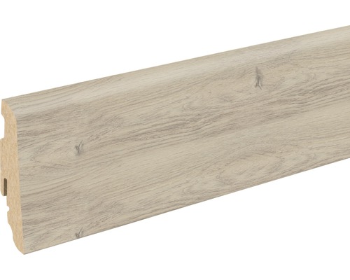 Soklová lišta Skandor dub Calais FU60L 19x58x2400 mm Podlahová lišta s dekorem dřeva